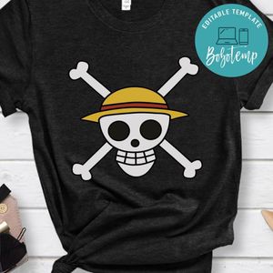 One Piece Pirates Head Shirt