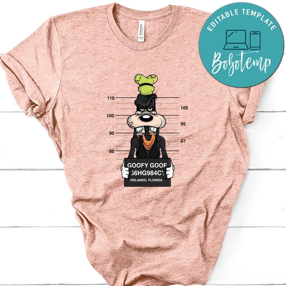 Jail Goofy Goof Shirt
