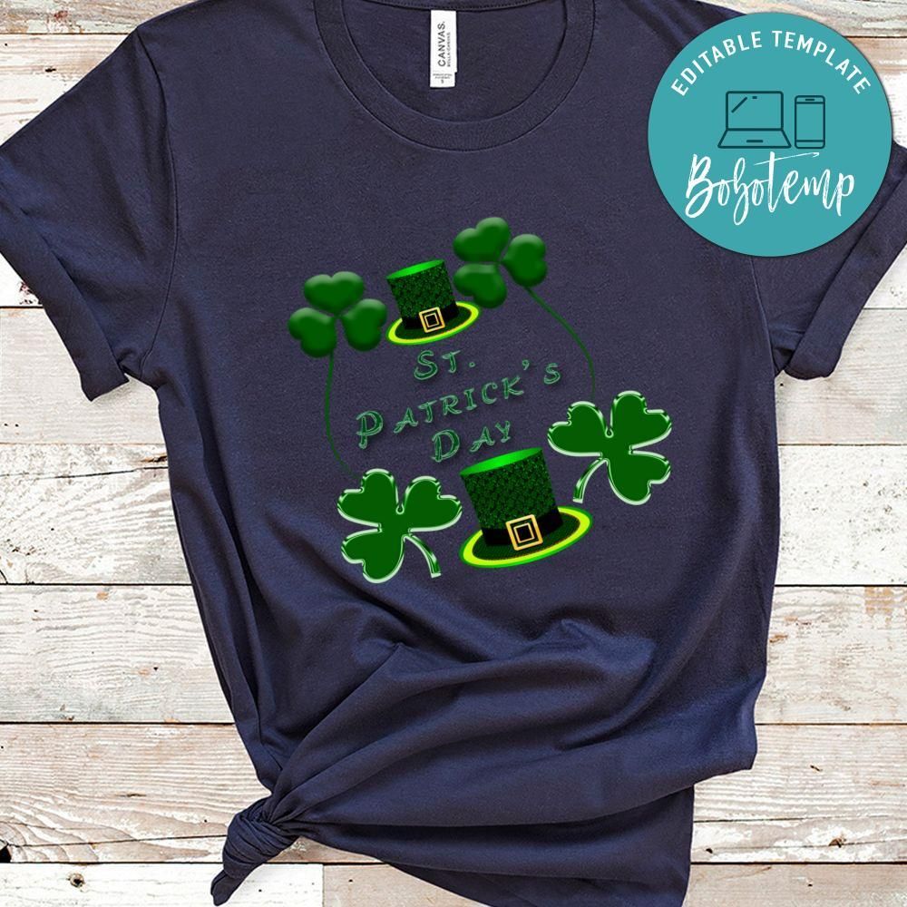 Happy St Patricks Day Hat Shirt