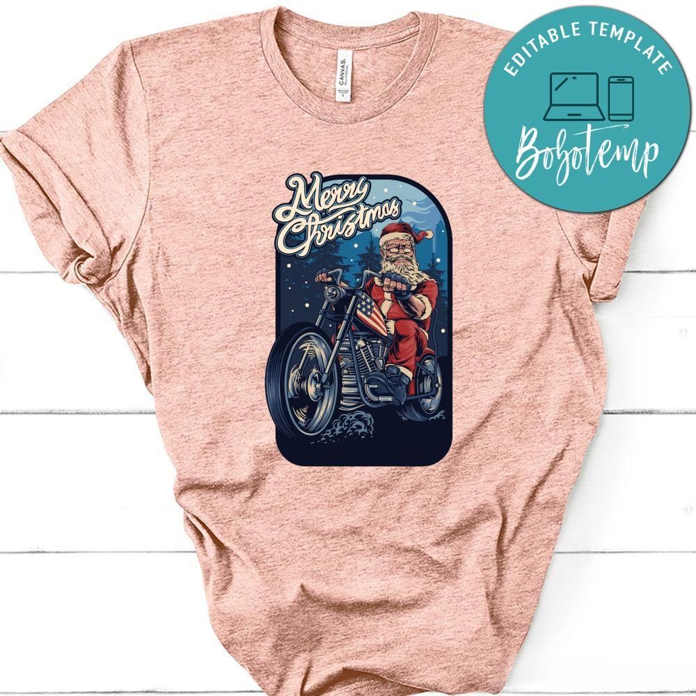 Merry Christmas, Santa Claus Christmas America Cooper Shirt