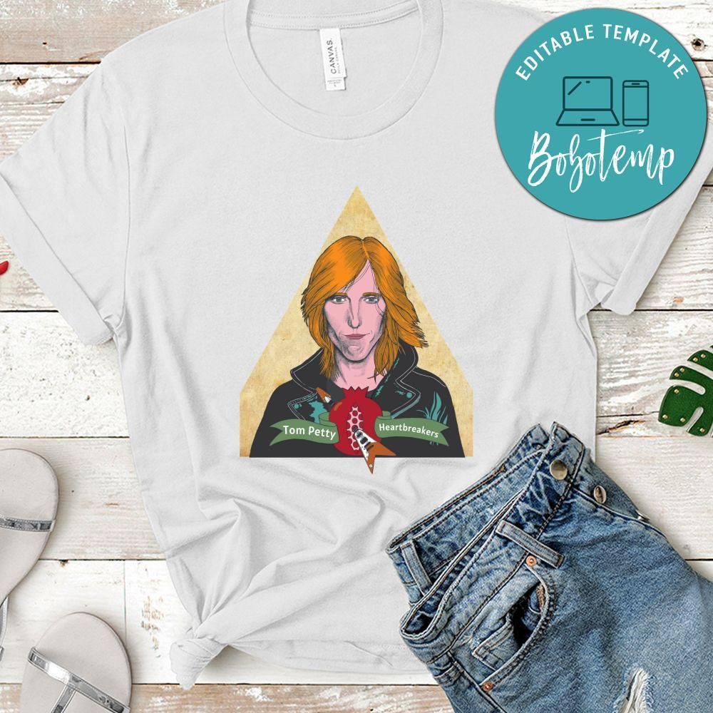 Tom Petty Heartbreakers Vintage White Shirt