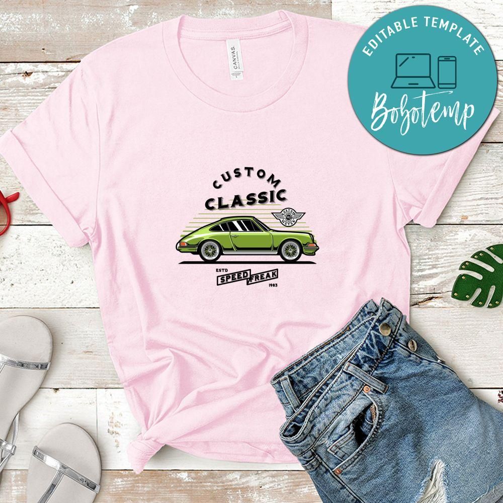 Custom Classic Speed Freak Est 1983 Shirt