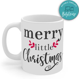 Merry Little Christmas Mug