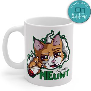 Smoke Meowt Mug