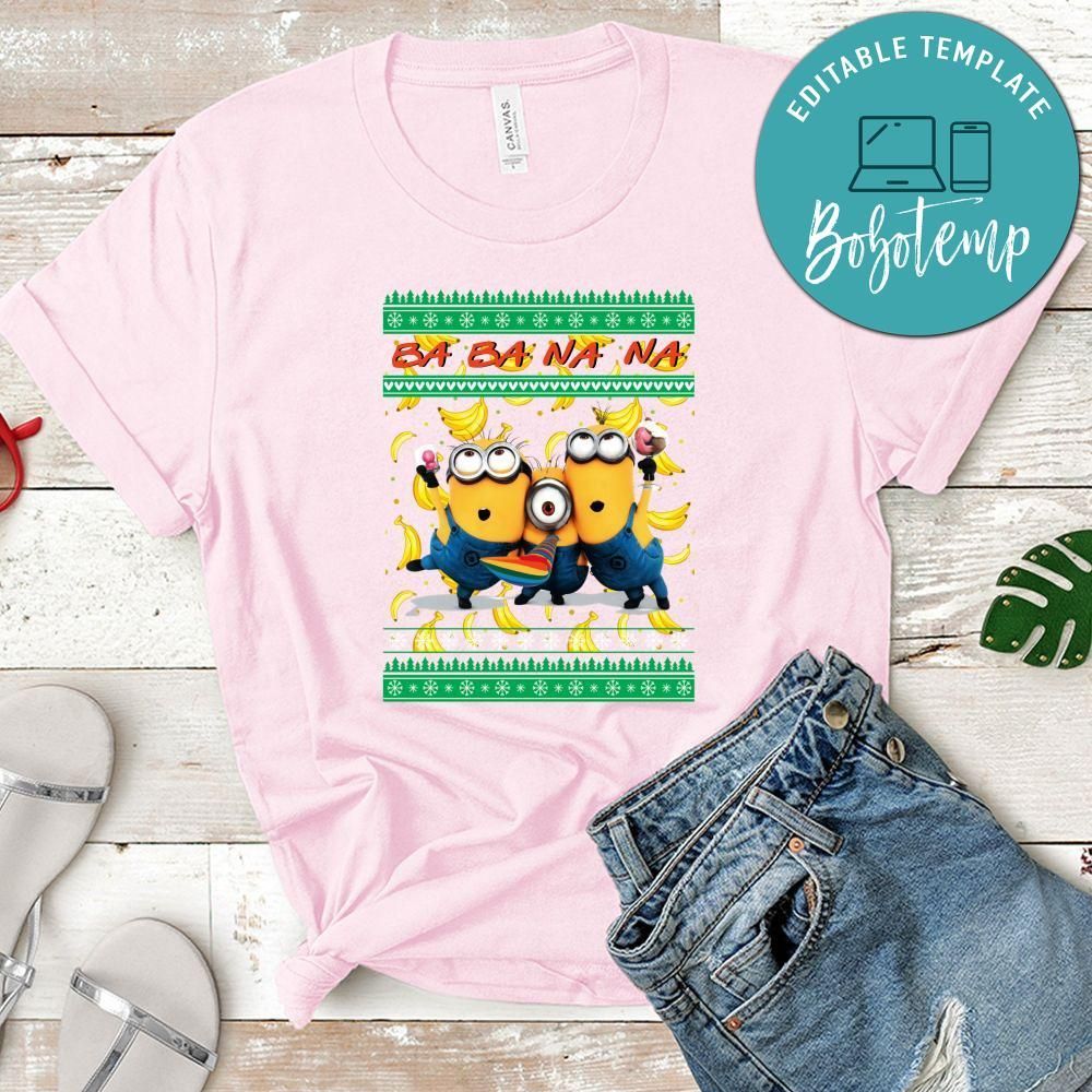 Funny Minion Ba Ba Na Na Shirt