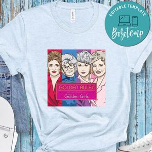 Golden Girls Shirt, Golden Rules Wit And Wisdom Of The Golden Girls Shirt
