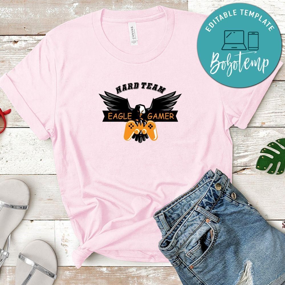 Hard Team Eagle Gamer Shirt