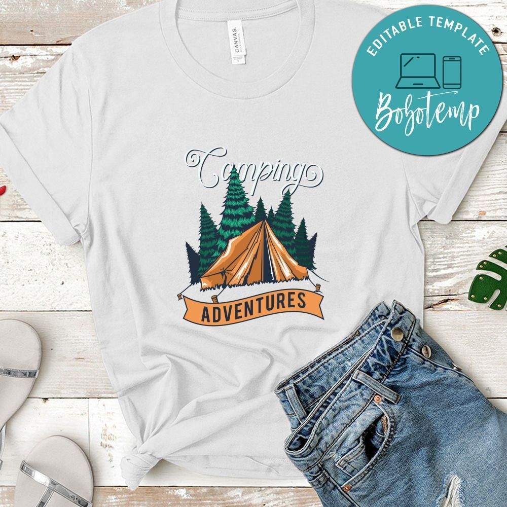 Camping Advaentures Shirt