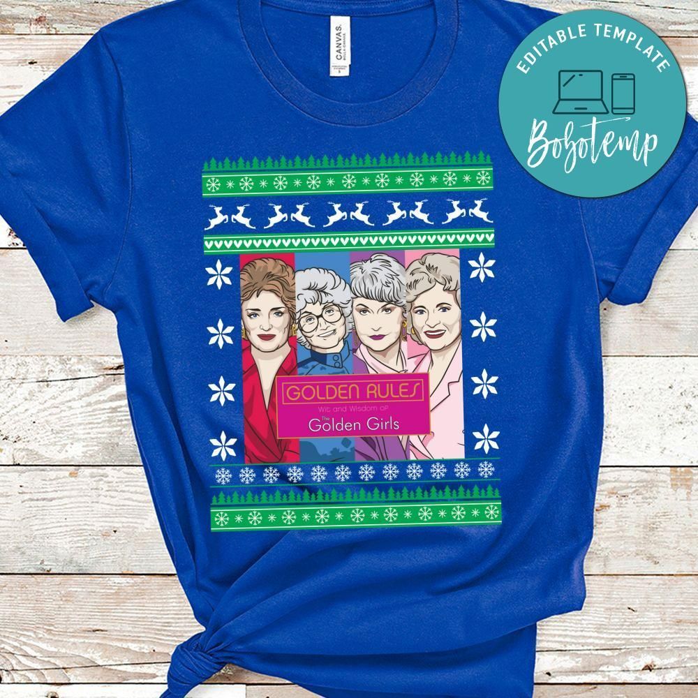 The Golden Girls Shirt, Golden Rules Wit And Wisdom Of The Golden Girls Shirt