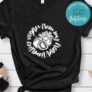 Vegan From My Head Tomatoes Shirt