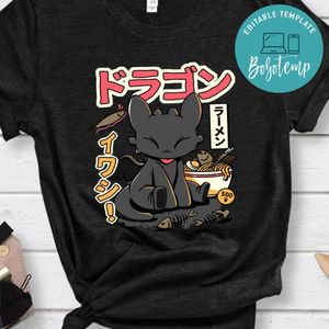 Japon Ramen Night Shirt