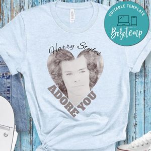 Pencil Draw Harry Styles Adore You Shirts