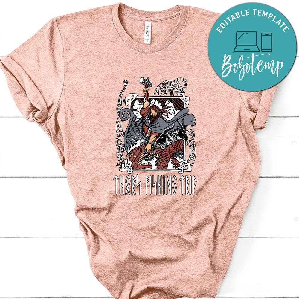 Thor's Fishing Trip Shirt