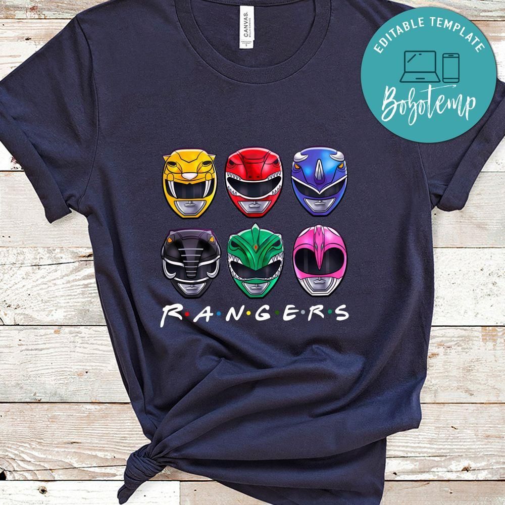 Rangers Mighty Morphin Power Rangers Shirt