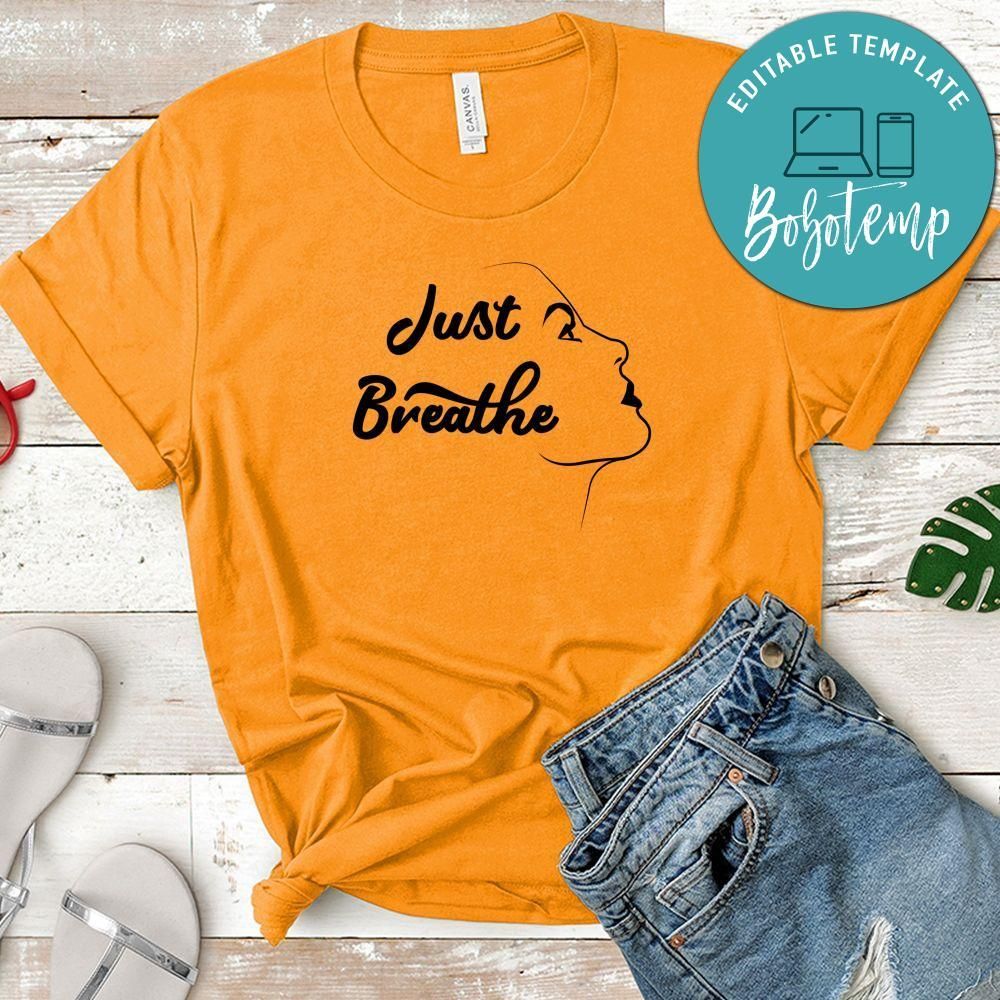 Yoga Just Breathe Shirt