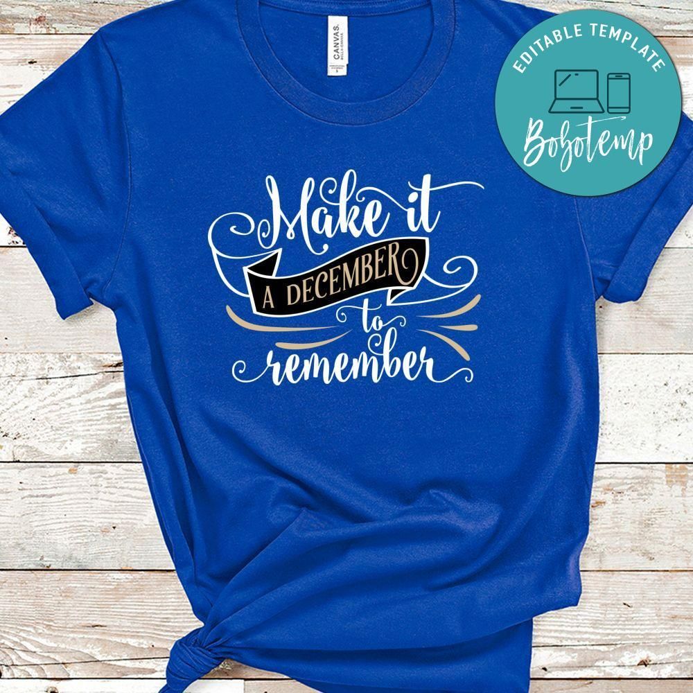 Make It A December To Remember Black Shirt