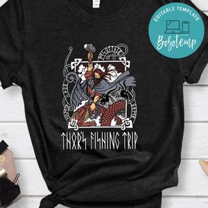 Thor's Fishing Trip T Shirt