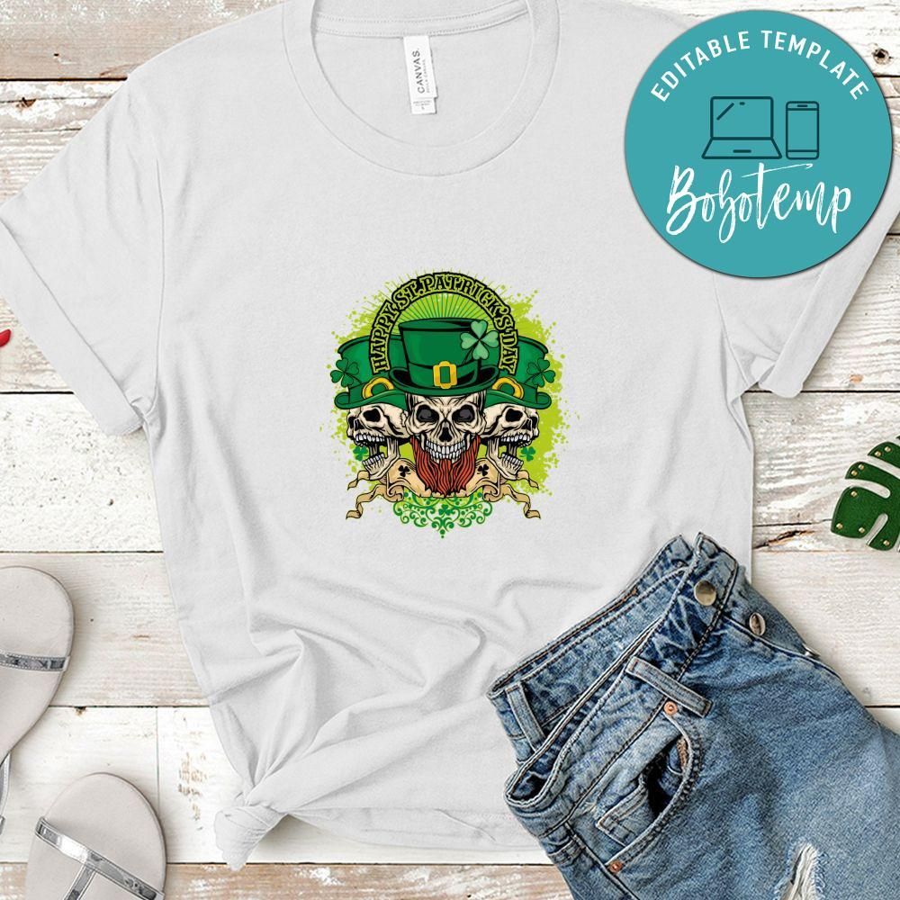 Skull Happy St.Patrick's Day Shirt