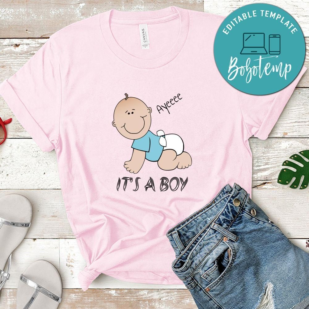 Ayeeee It's A Boy Shirt