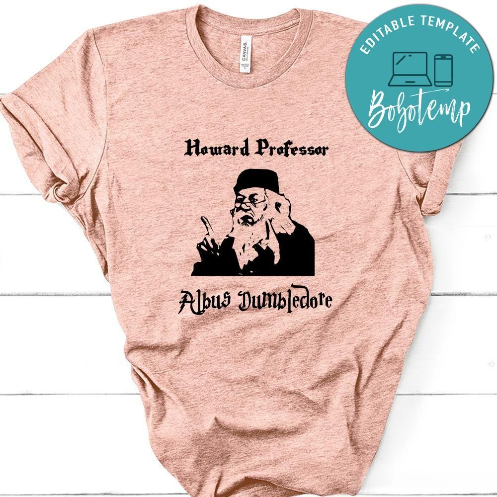 Harry Potter, Howard Professor Albus Dumbledore Shirt
