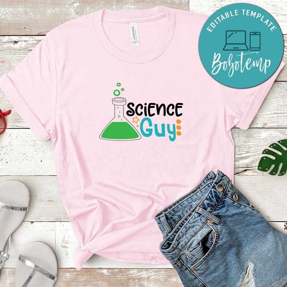 Nerdy Science Guy Shirt