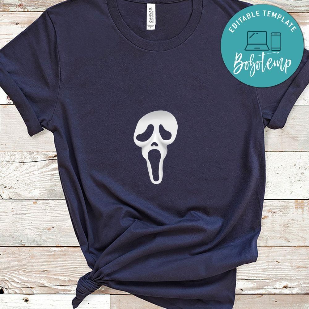 Scream Retro 90s Cult Horror Film Shirt, Ghost Face Shirt