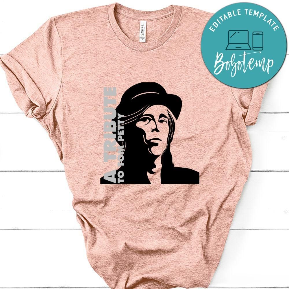 A Tribute To Tom Petty White Shirt