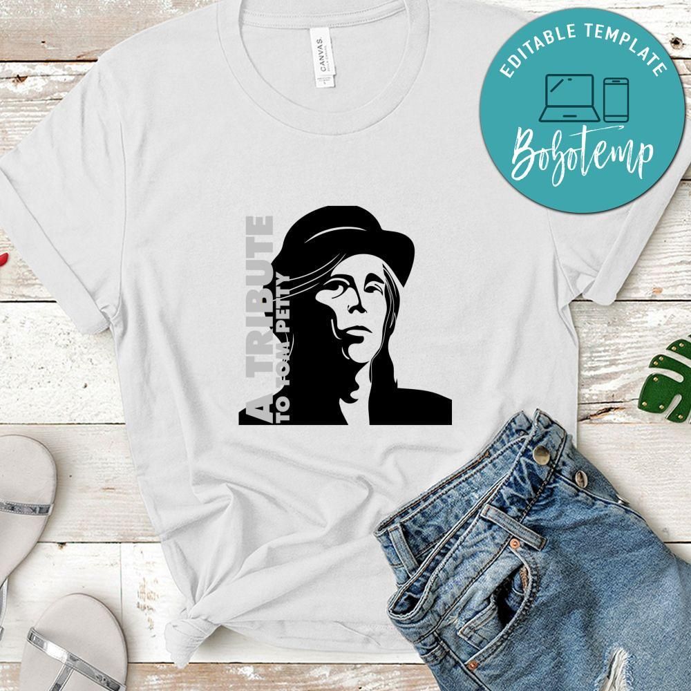 A Tribute To Tom Petty White Shirt