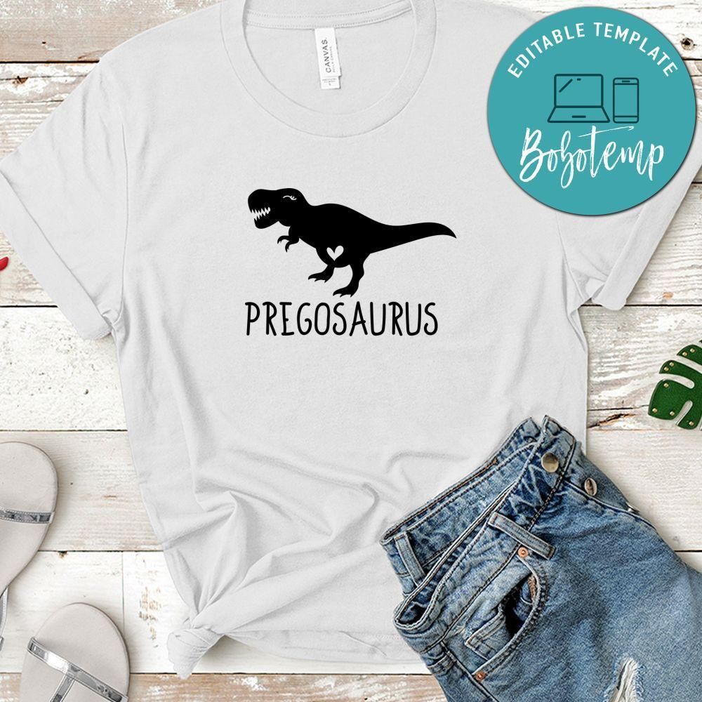 Pregnancy Pregosaurus Shirt