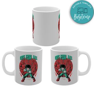 One For All Mug, My Hero Academia Mug
