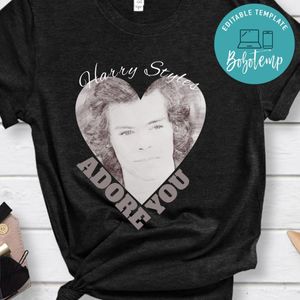 Pencil Draw Harry Styles Adore You Shirt