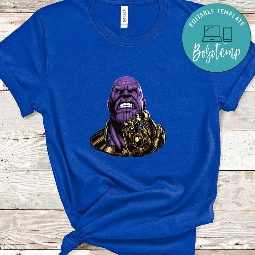 Thanos Shirt, Marvel Shirt, I Am Inevitable Shirt