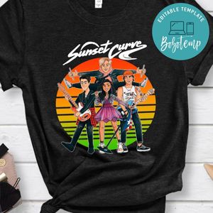 Sunset Curve Retro Julie And The Phantoms  Shirt