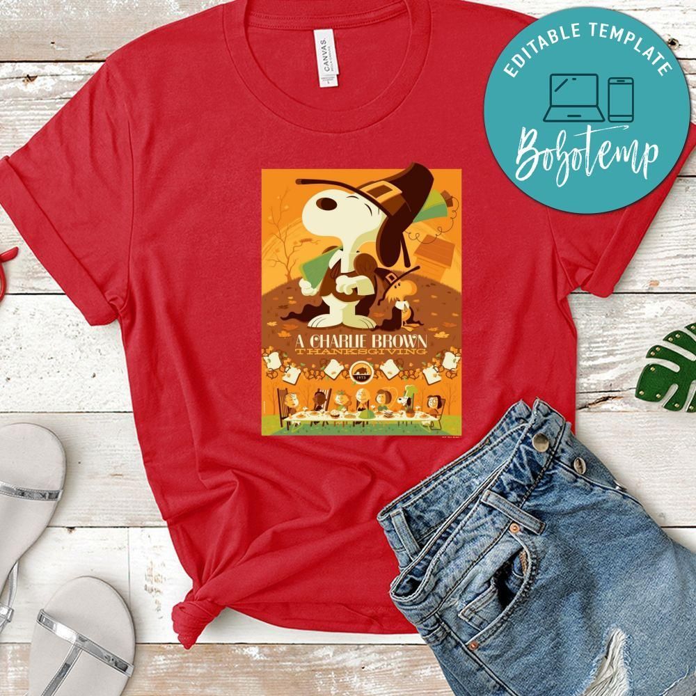 A Charlie Brown Thanksgiving Shirt