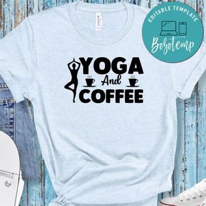 Yoga And Coffee Shirt