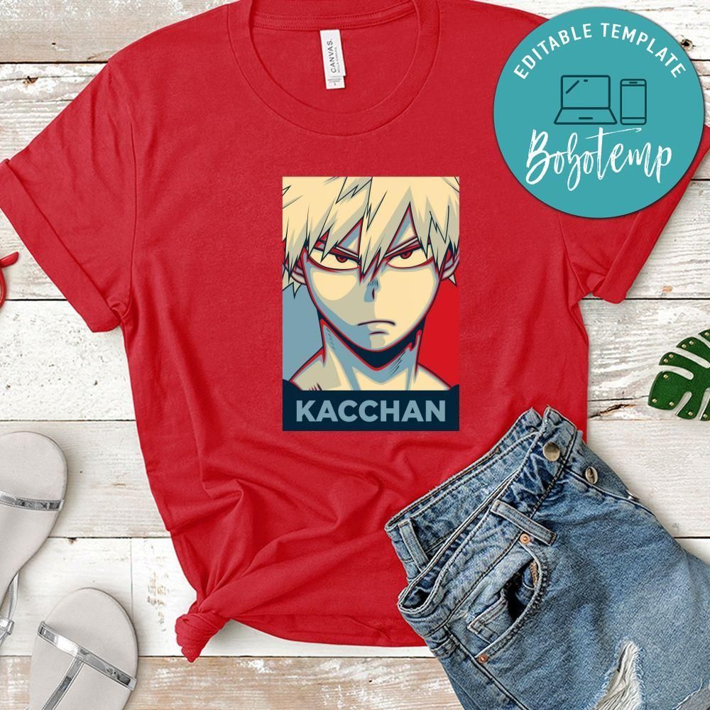 My Hero Academia Shirt, Kacchan Shirt, Bakugo Katsuki Shirt