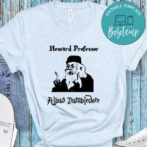 Harry Potter, Howard Professor Albus Dumbledore Shirt