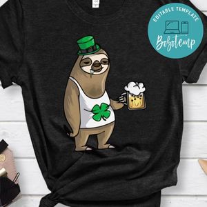 St.Patrick Sloth Shirt