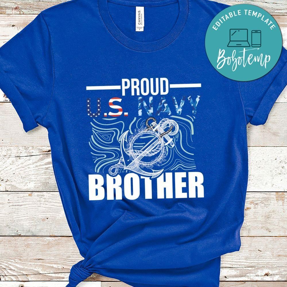 Veteran Proud US Navy Brother Tshirt
