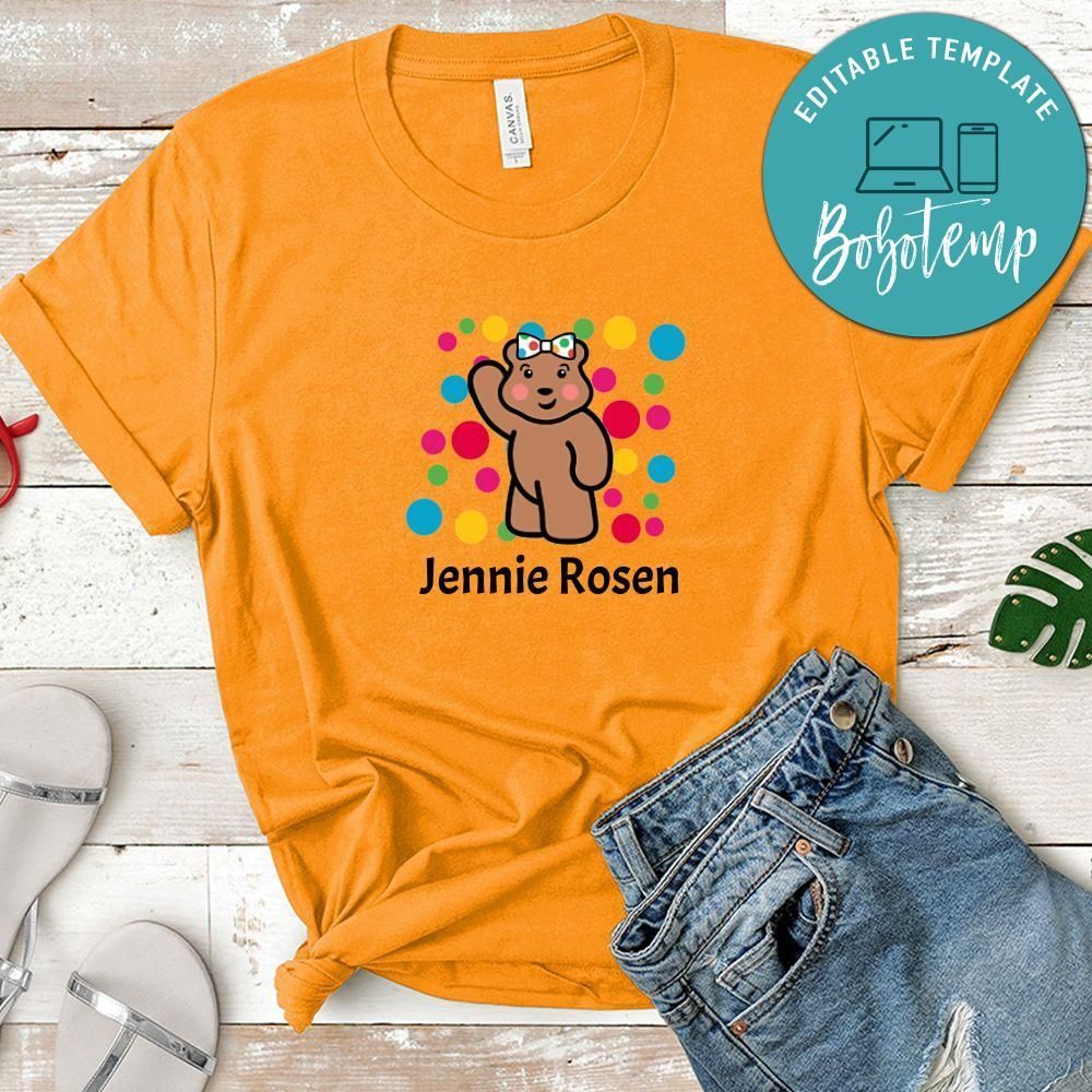 Personalize Children in Need Shirt, BBC Shirt
