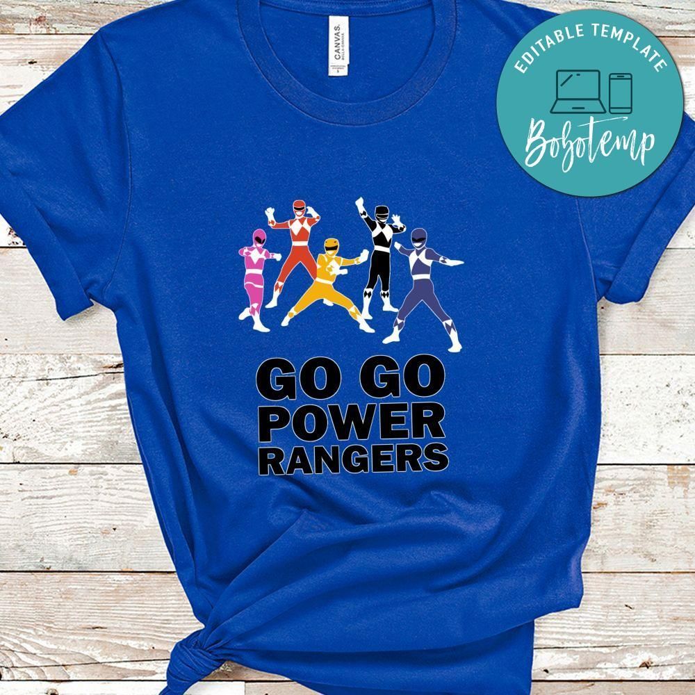 Go Go Power Ranges Shirt