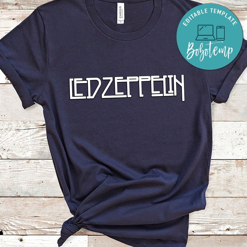 Led Zeppelin Rock Band Shirt