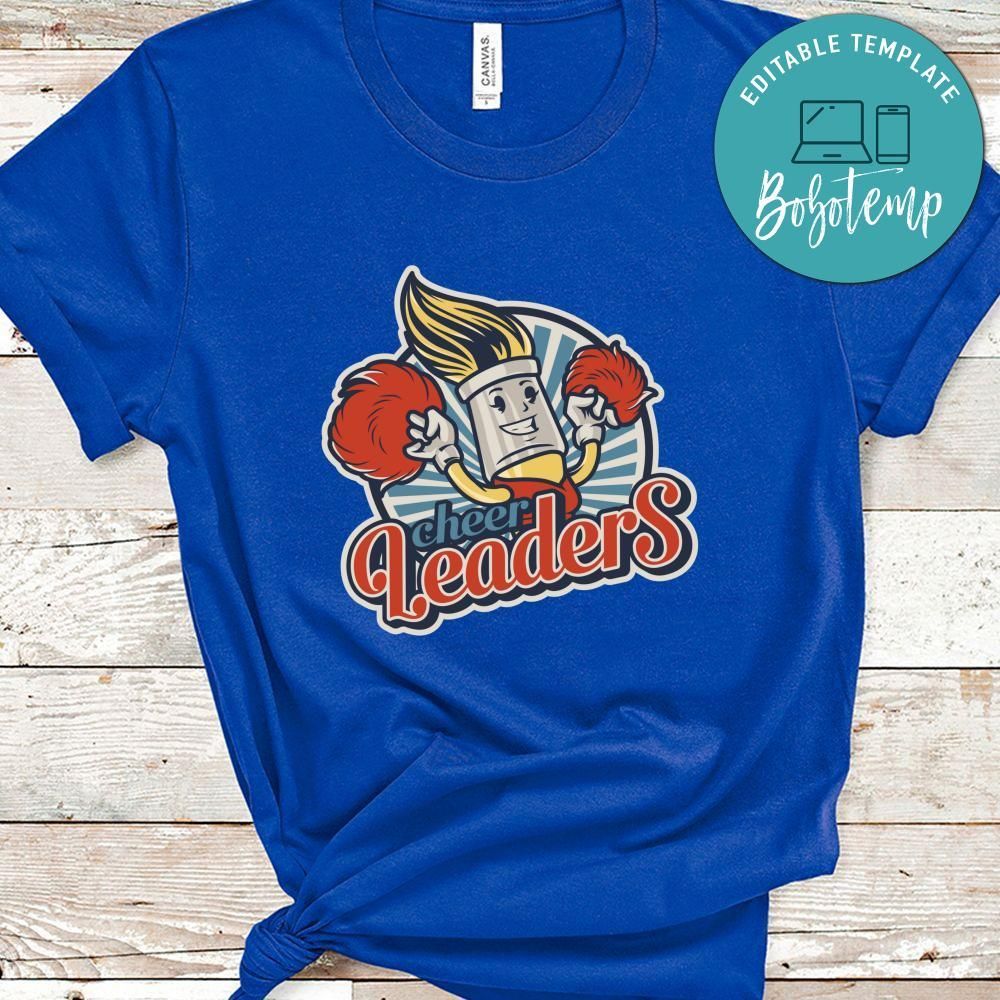 Funny Round Badges Cheer Leaders Shirt