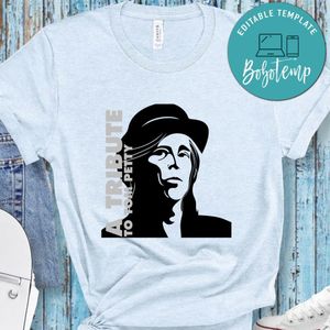 A Tribute To Tom Petty White Shirt