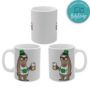 St.Patrick Sloth Mug