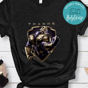 Thanos Shirt, I Am Inevitable Shirt, Marvel Shirt