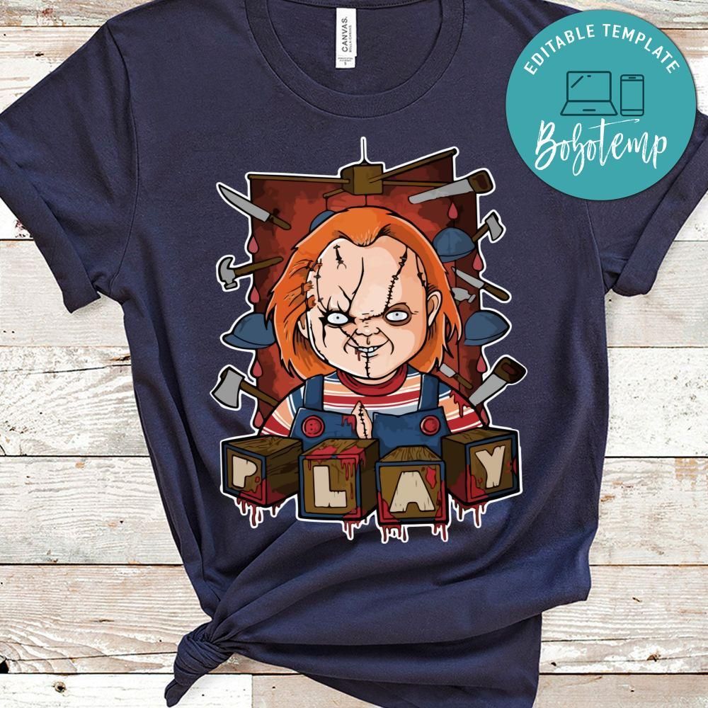 Chucky Horror The killer Doll Shirt