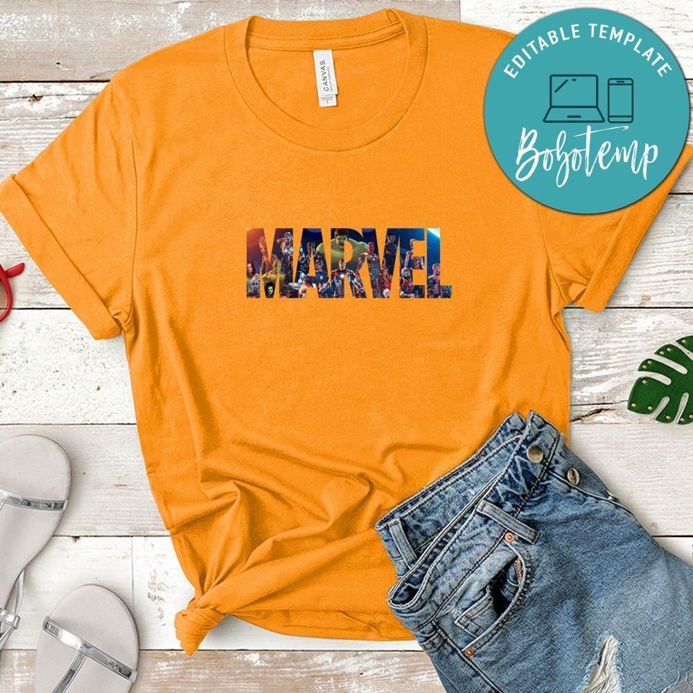 Marvel Comics Superhero Shirt, Marvel World Shirt, Marvel Gift Shirt
