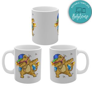 Cute Cat Dabbing Dance Mug