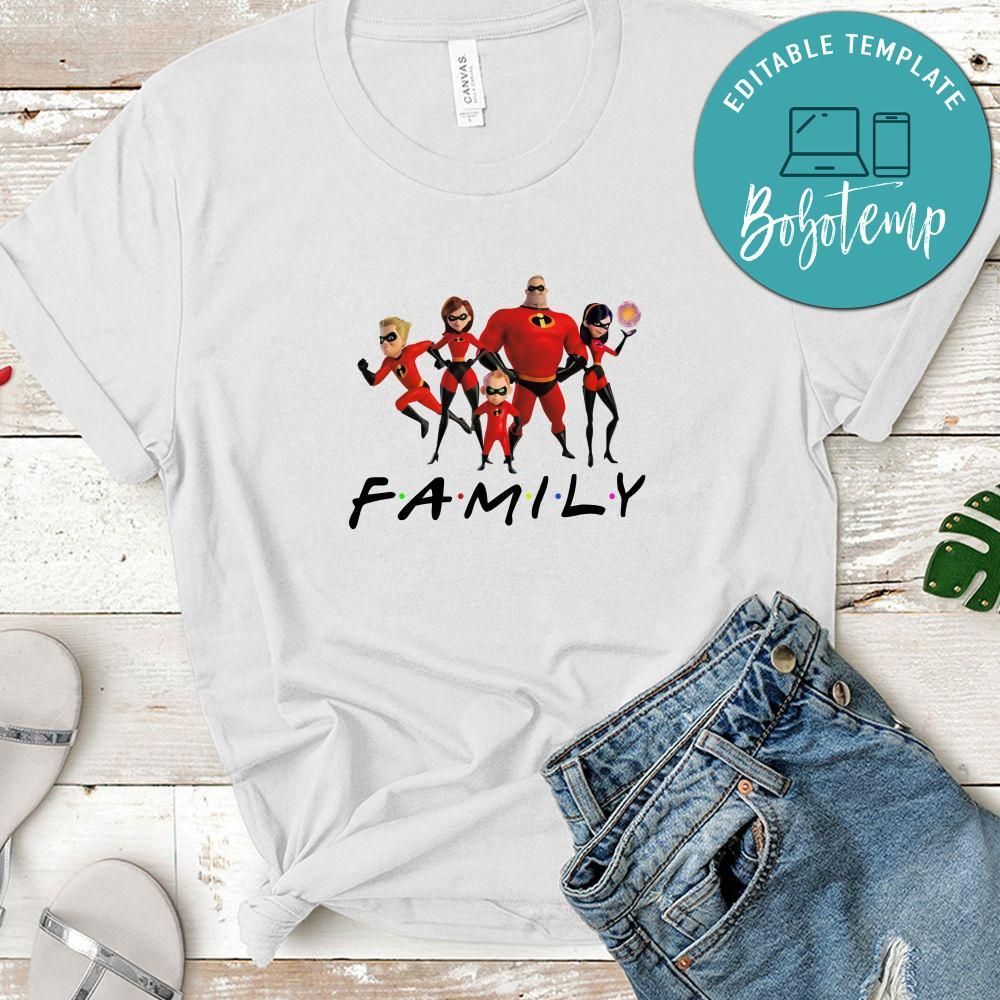 The Incredibles Family Shirt, Disney World Shirt